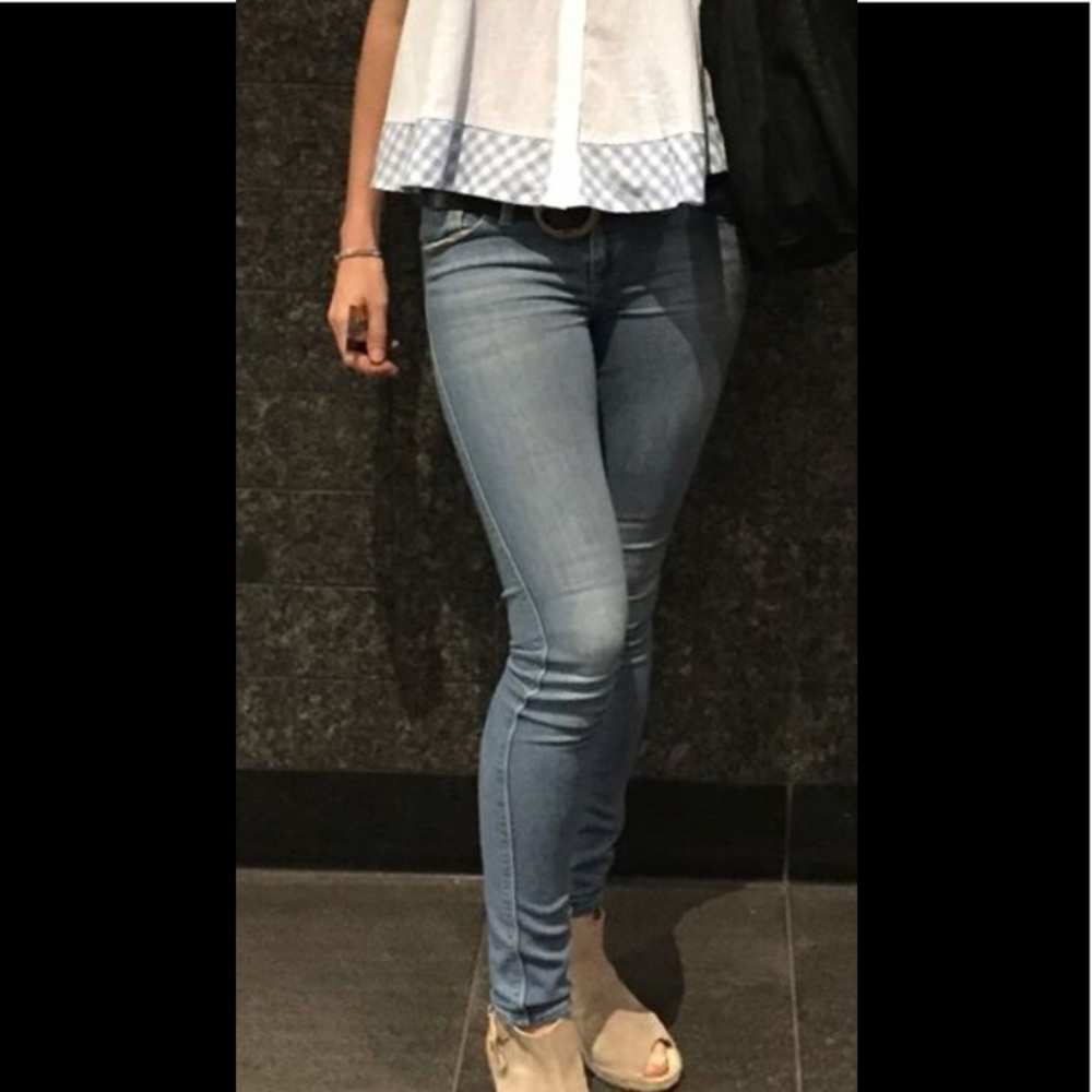 Genetic denim super skinny blue jeans..so soft